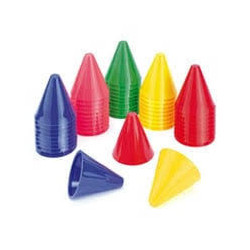 Lot de 10 plots multi colors